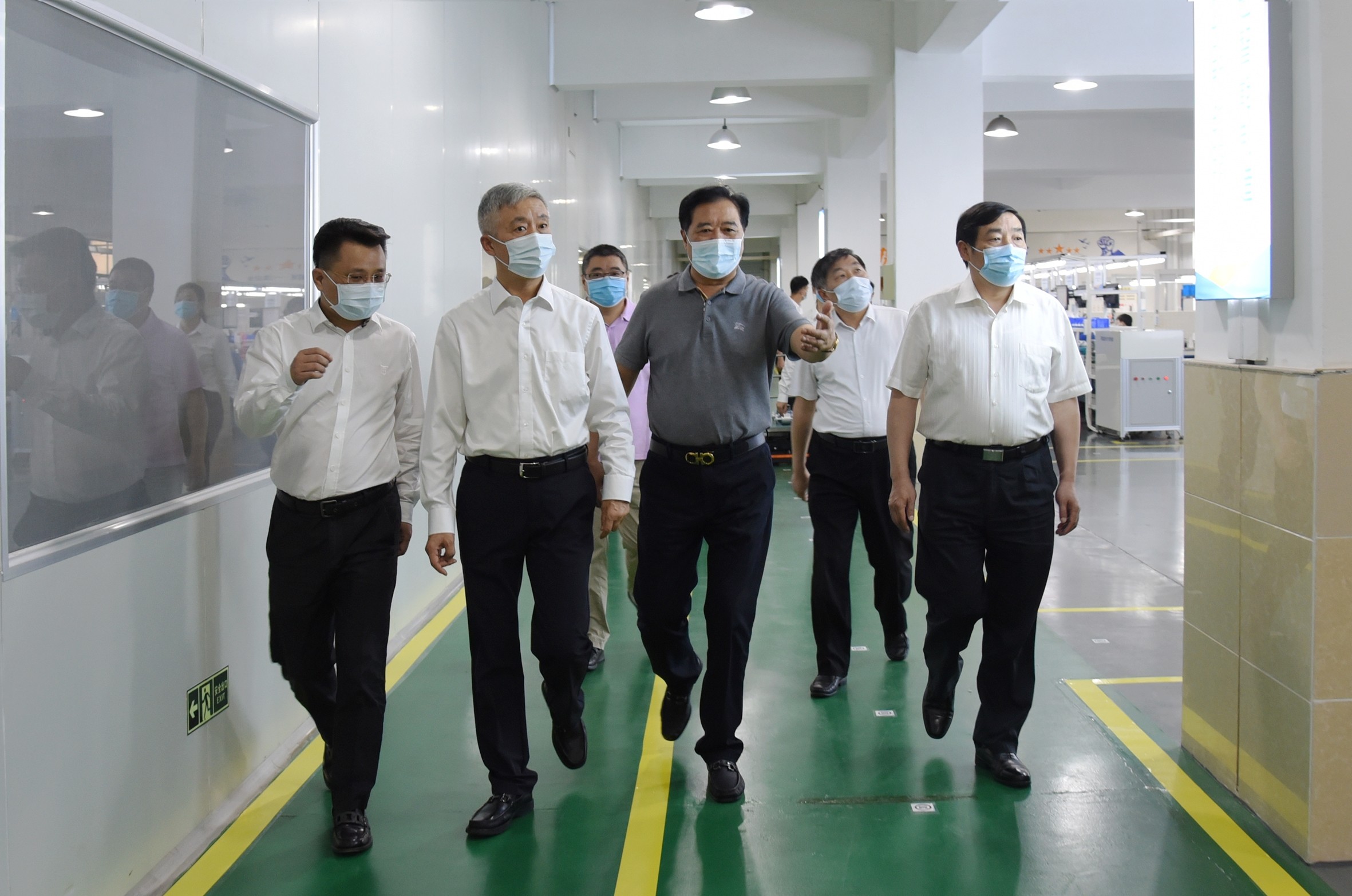 安徽省委常委、省紀委書記劉海泉蒞臨安徽天康集團調研指導工作