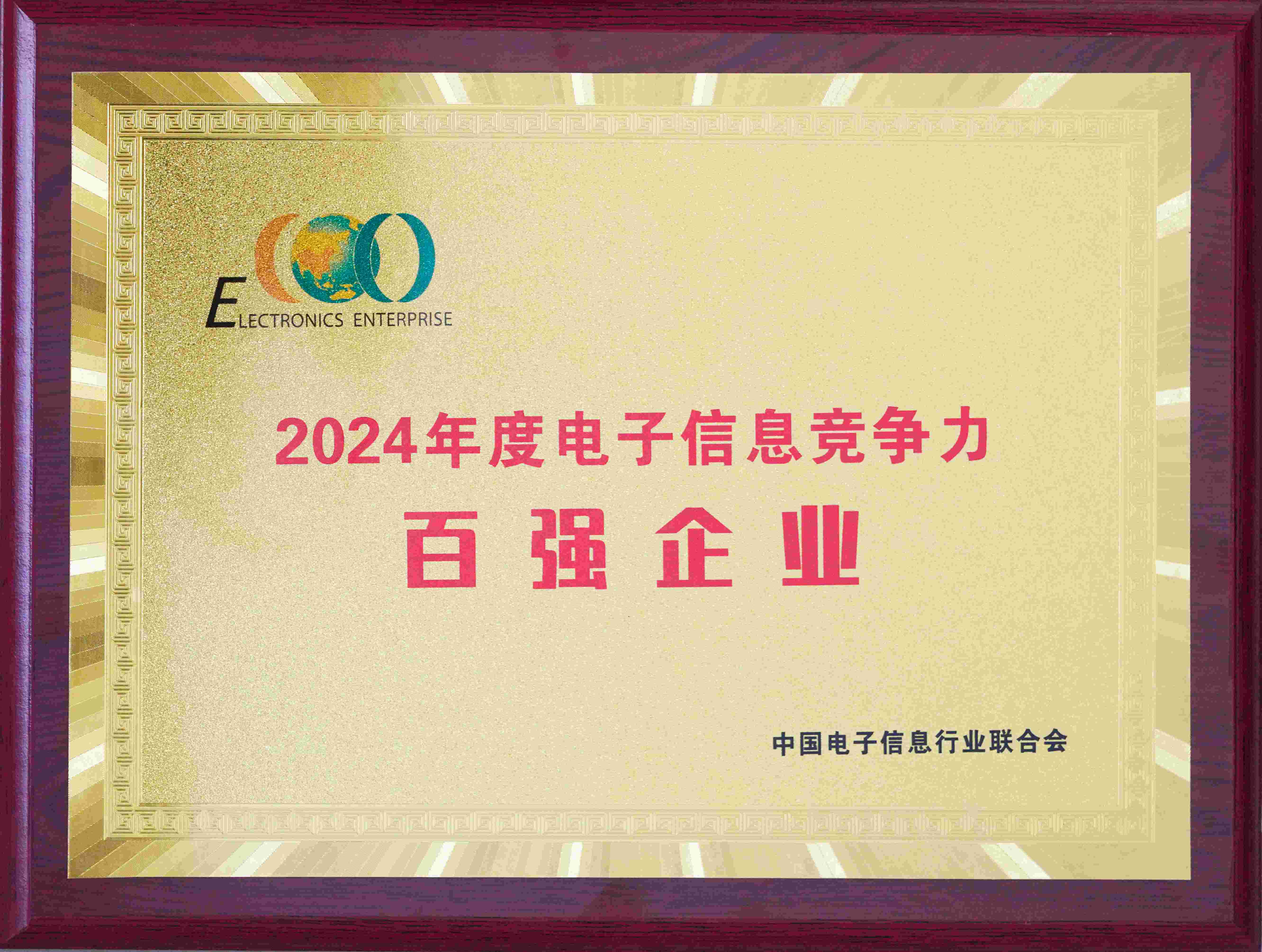 2024年度電子信息百強企業